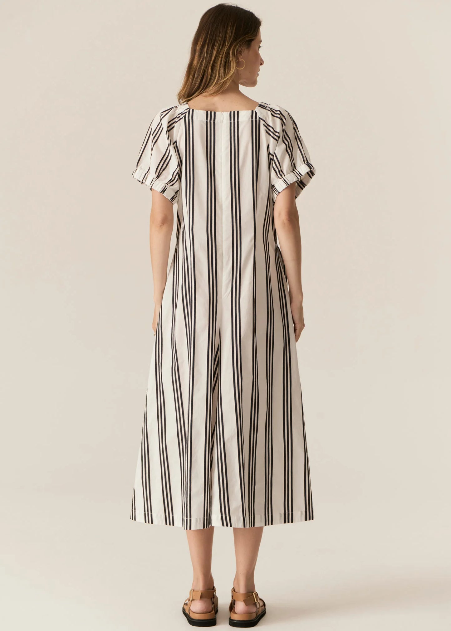 Pol Clothing - Parc Dress - Ink Stripe