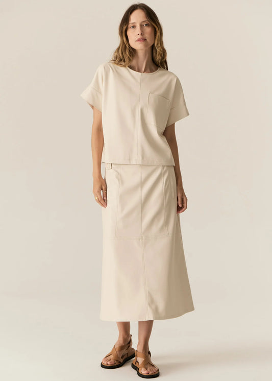 Pol Clothing - Belmond Skirt - Ecru