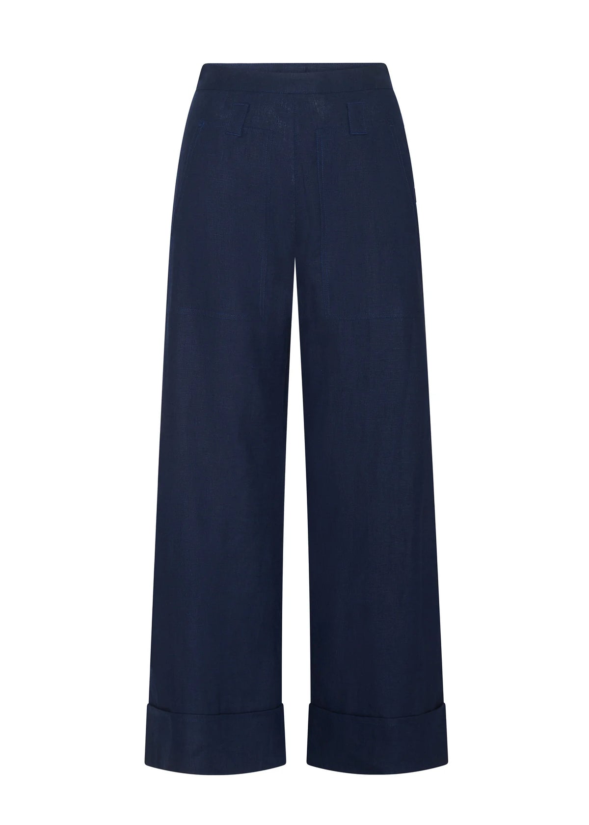 30% OFF - Pol Clothing - Saga Button Pant - Ink