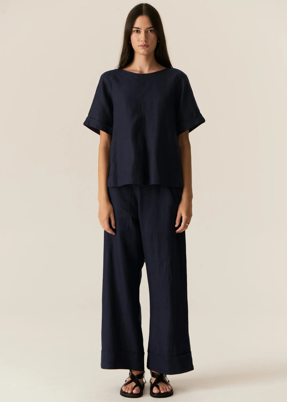 30% OFF -Pol Clothing -  Saga Top - Ink