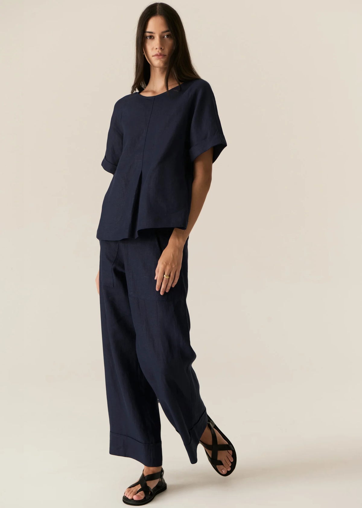 30% OFF -Pol Clothing -  Saga Top - Ink