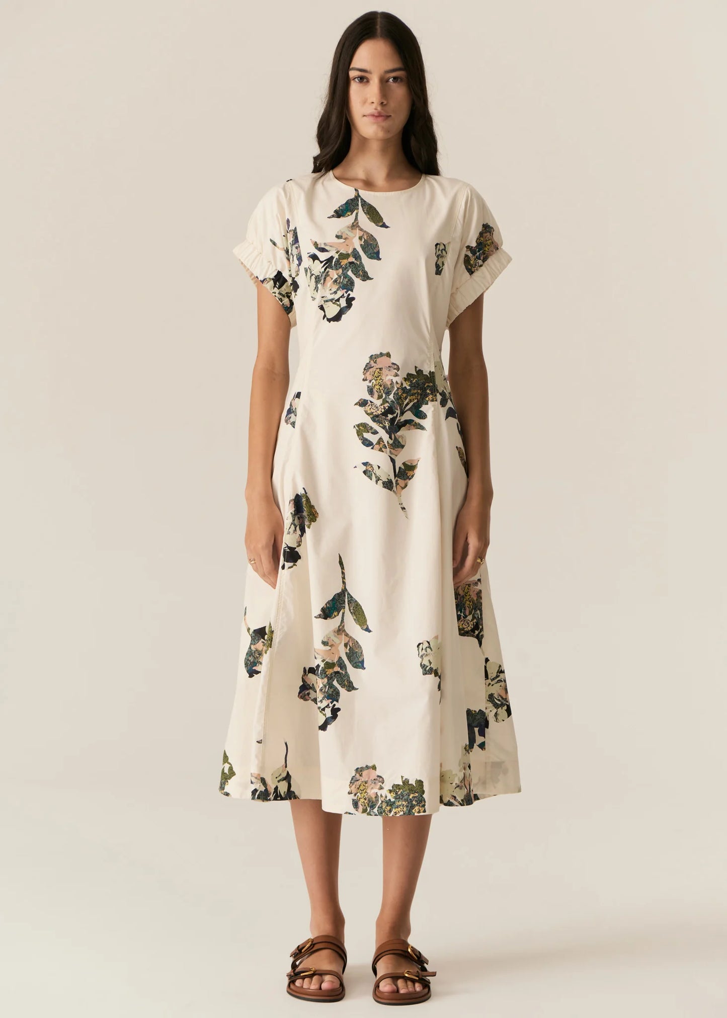 Pol Clothing - Botanist Day Dress - Botanist Print