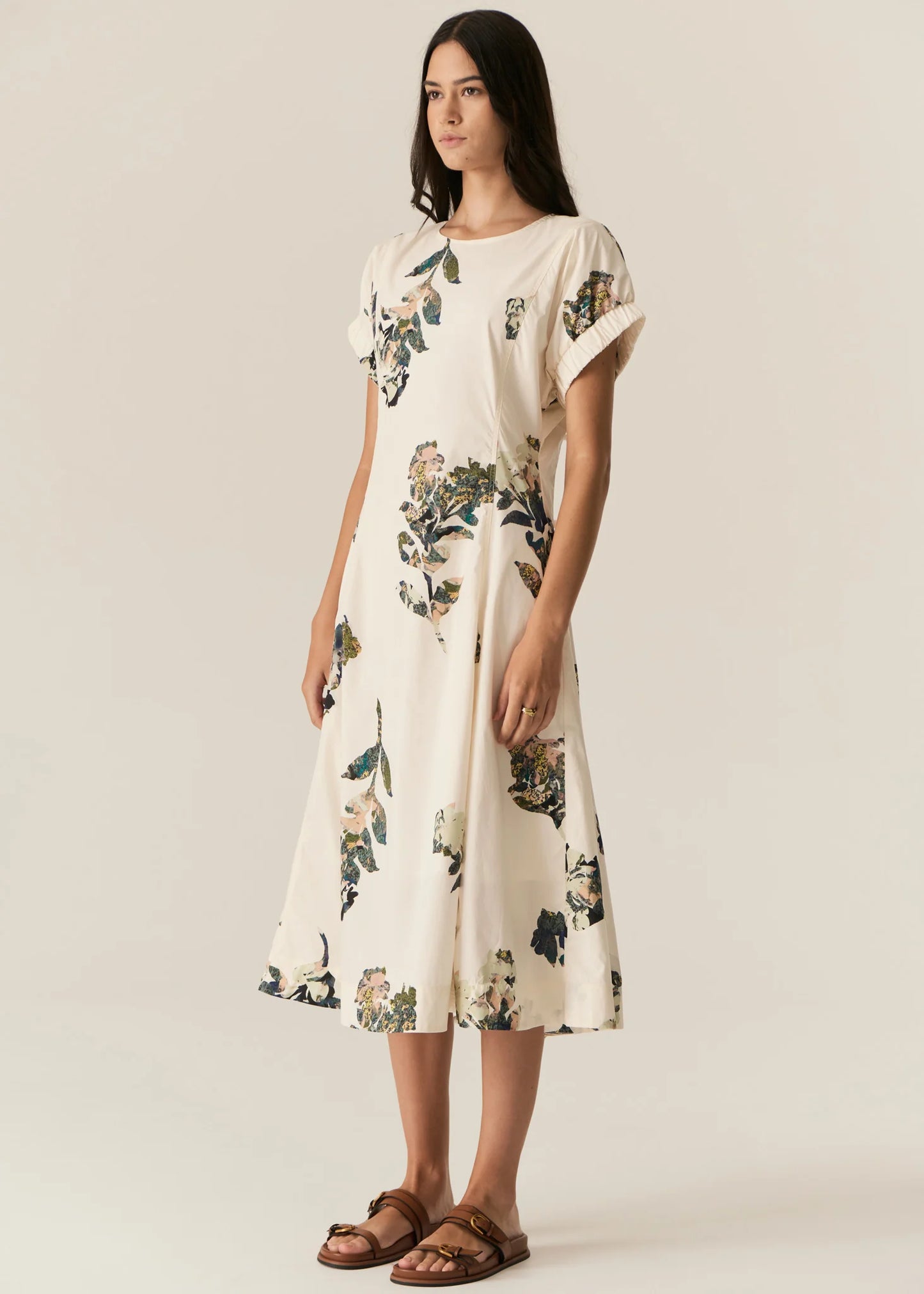 Pol Clothing - Botanist Day Dress - Botanist Print
