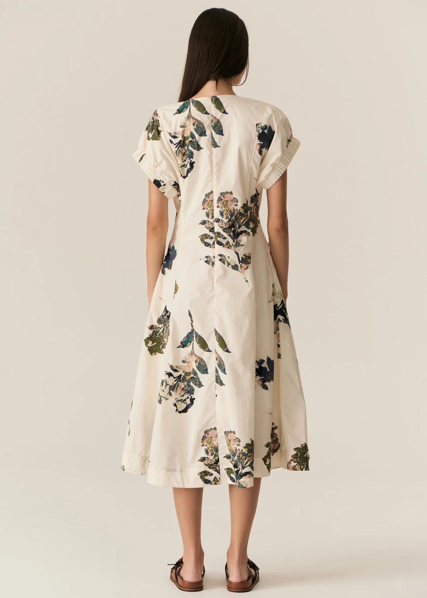 Pol Clothing - Botanist Day Dress - Botanist Print