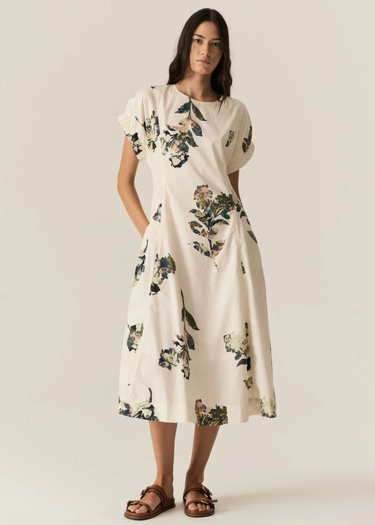 Pol Clothing - Botanist Day Dress - Botanist Print