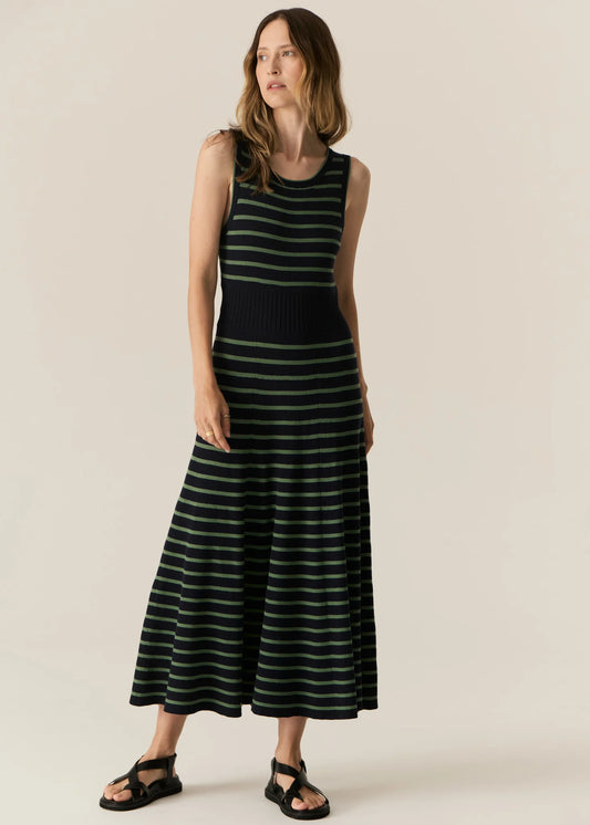 Pol Clothing - Luca Tank Dress - Ink Green
