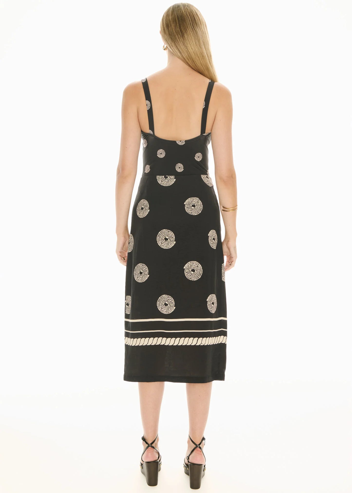 Pol Clothing - Tangle Wrap Skirt - Tangle Print