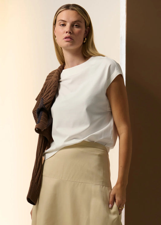 Pol Clothing - Odie Tee - White