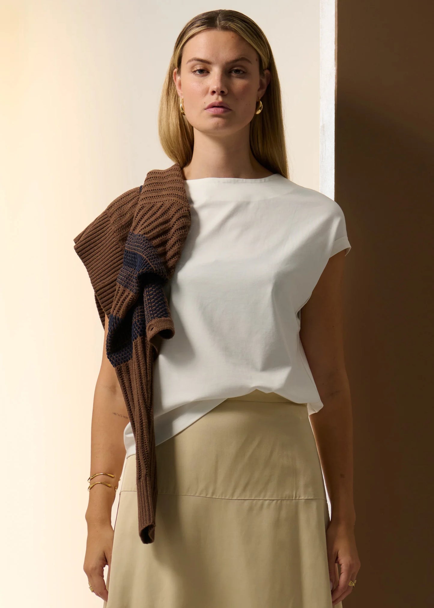 Pol Clothing - Odie Tee - White