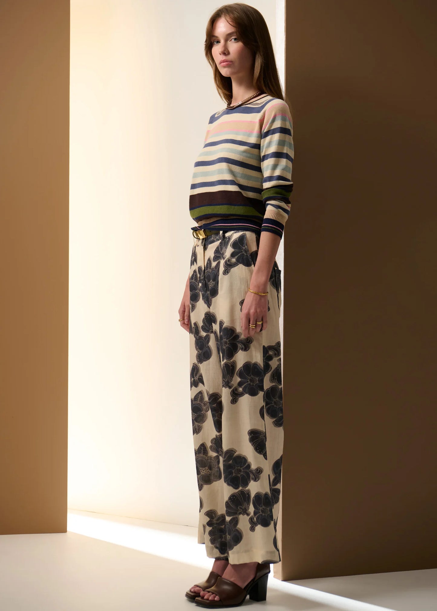 Pol Clothing - Amara Pant - Amara Print