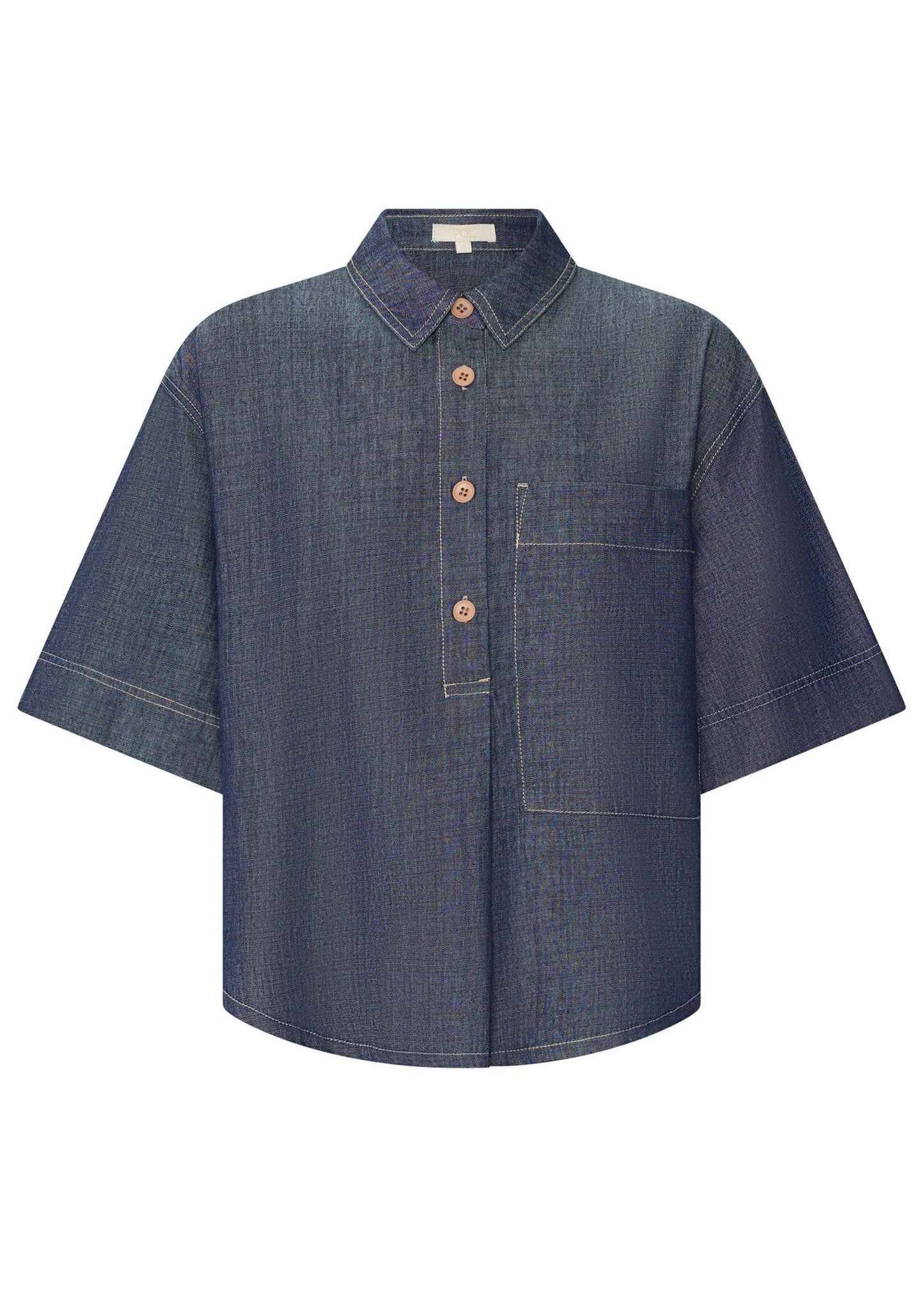 Pol Clothing - Muhle Denim Shirt - Dark Washpol