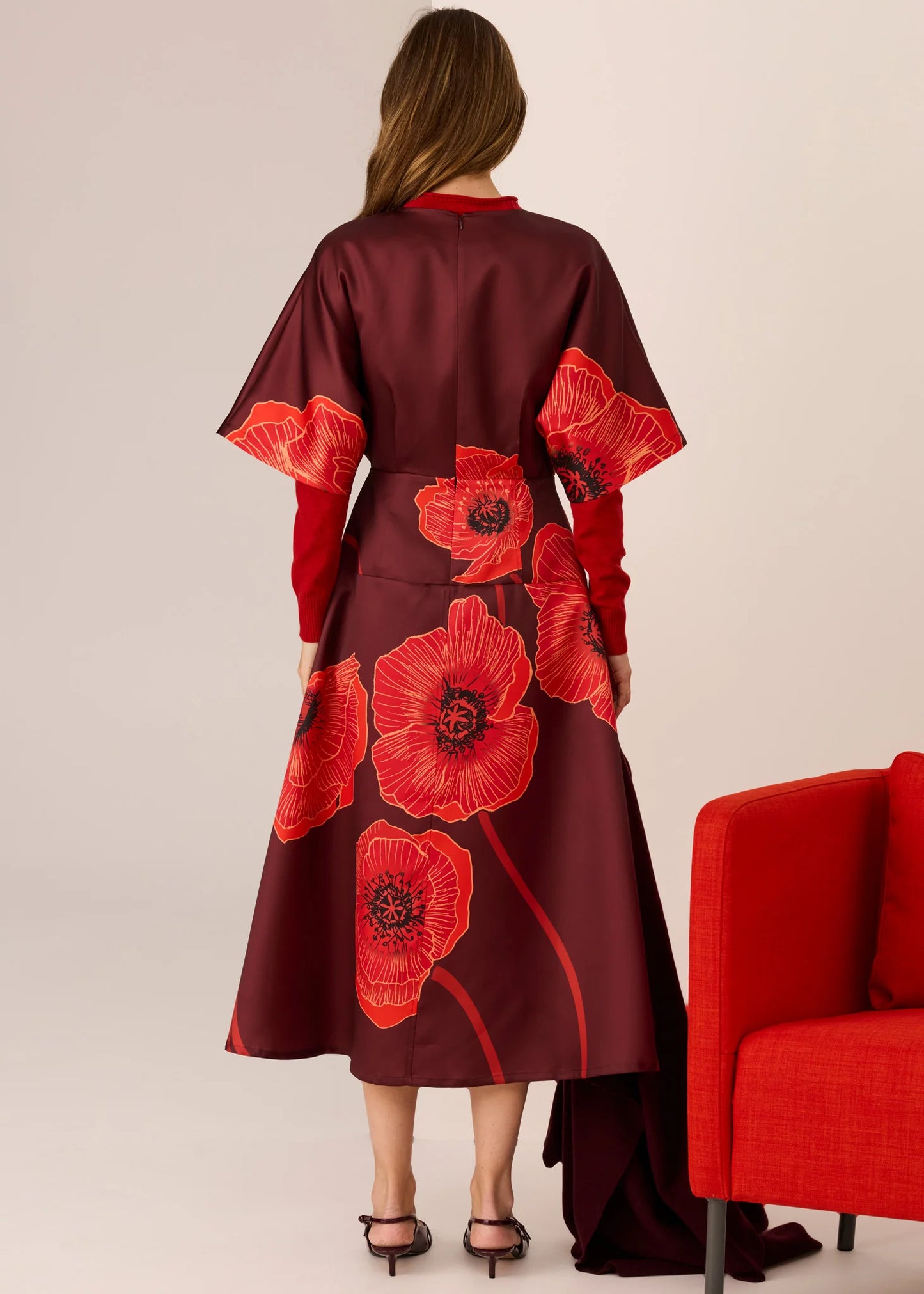 Pol Clothing - Poppy Sleeve Dress