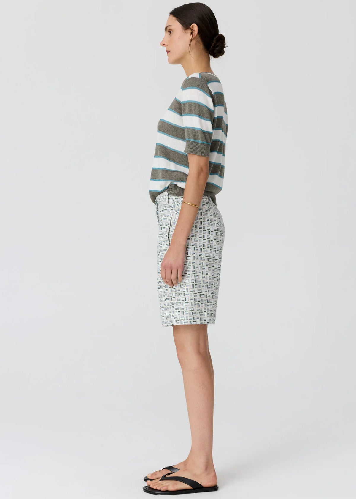 Pol Clothing - Parterre Shorts - Parterre Jacquard
