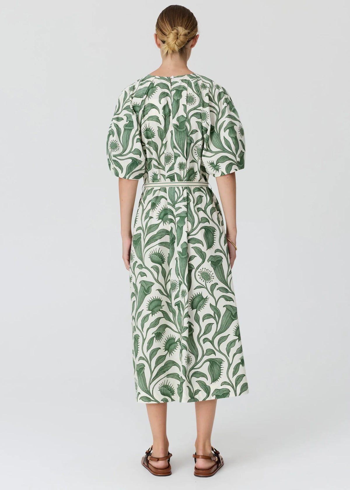 Pol clothing - Botanica Day Dress - Botanica Print
