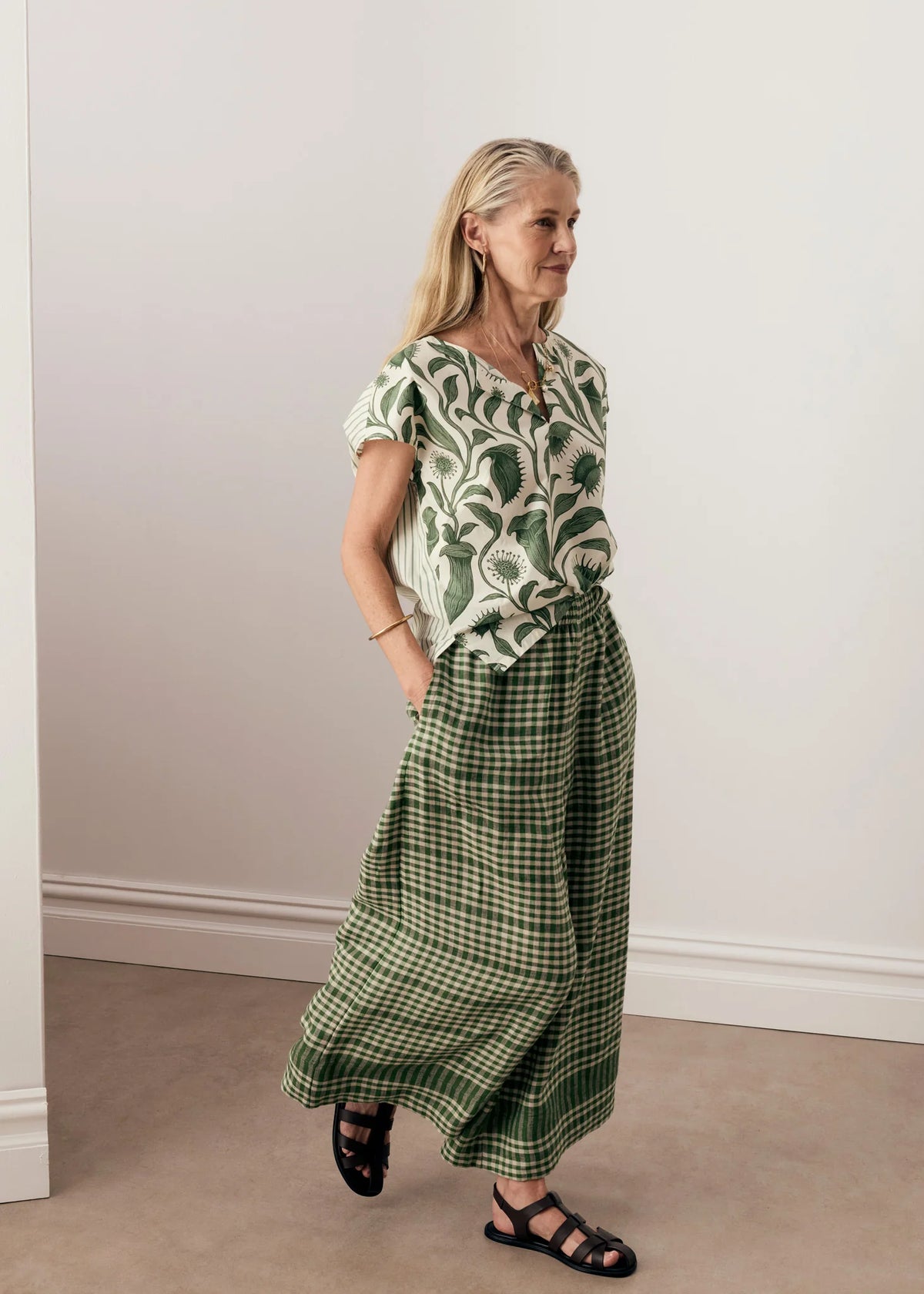 Pol Clothing - Lume Pant - Gingham