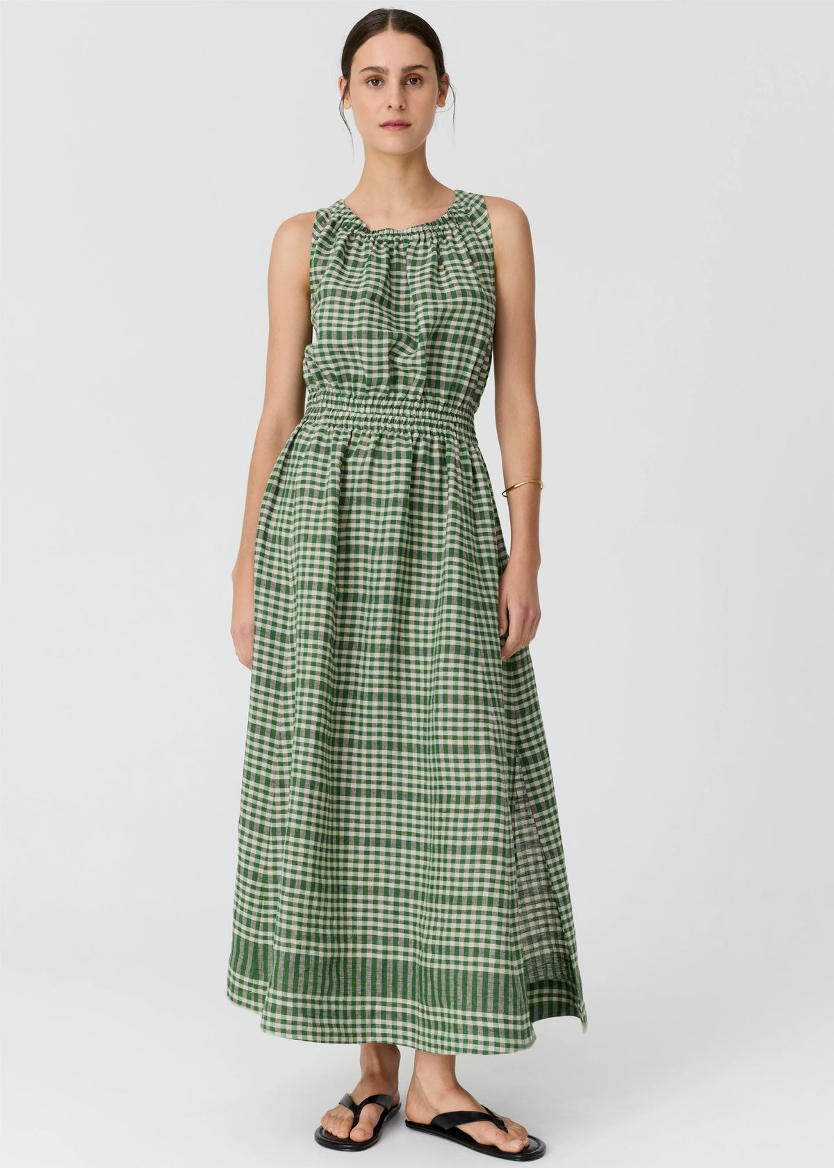 Pol Clothing - Lume Tank Dress - Gingham