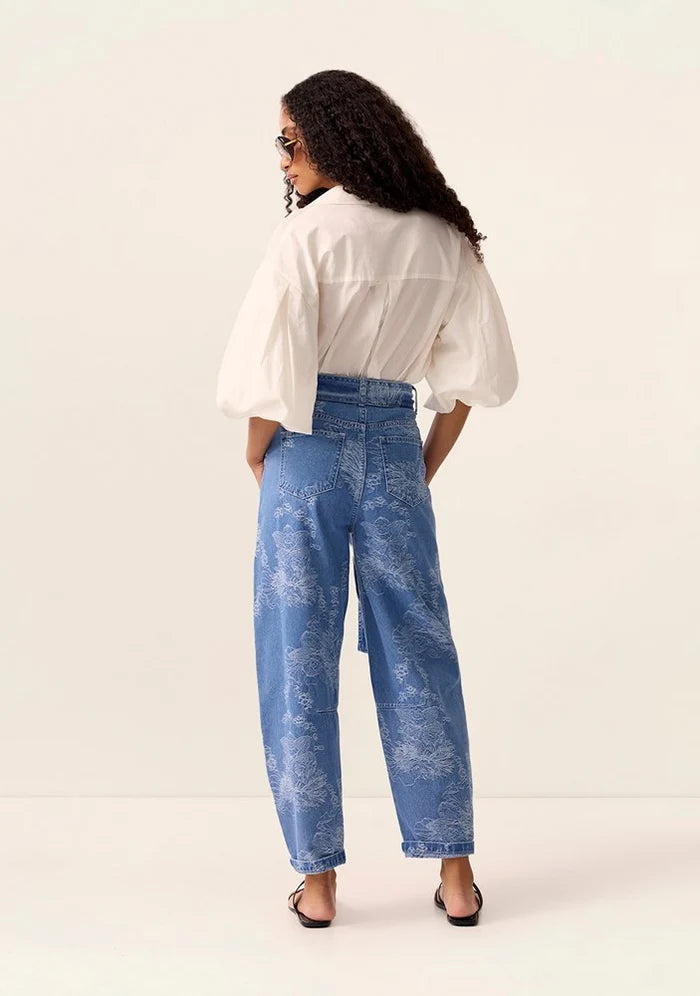 Mos the Label - Elodie Denim Barrel Pants
