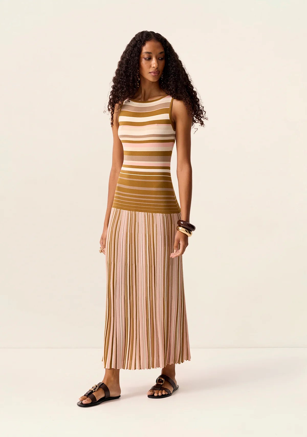 Mos the Label - Selva Knit Midi Dress - Petal