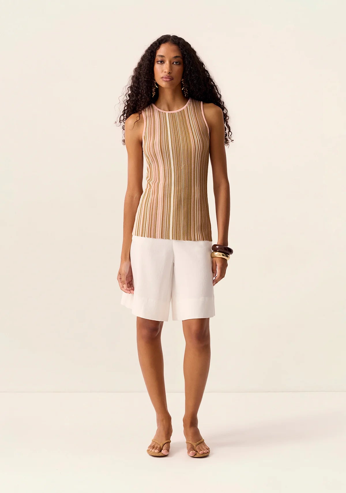 Mos the Label - Selva Knit Tank Top - Petal