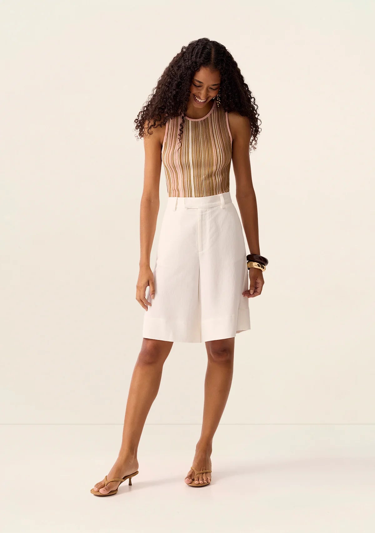 Mos the Label - Miri Bermudas - White