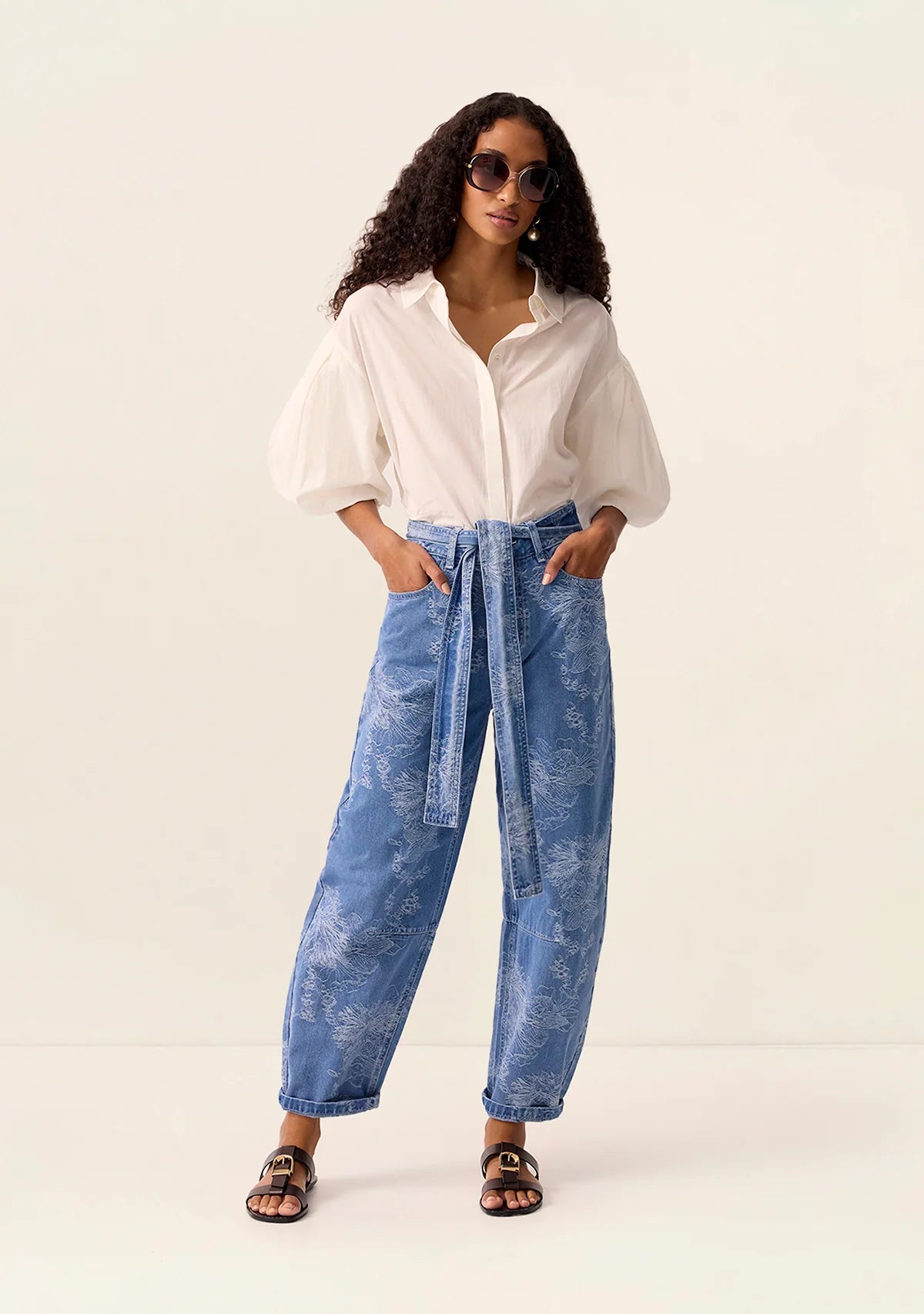 Mos the Label - Elodie Denim Barrel Pants