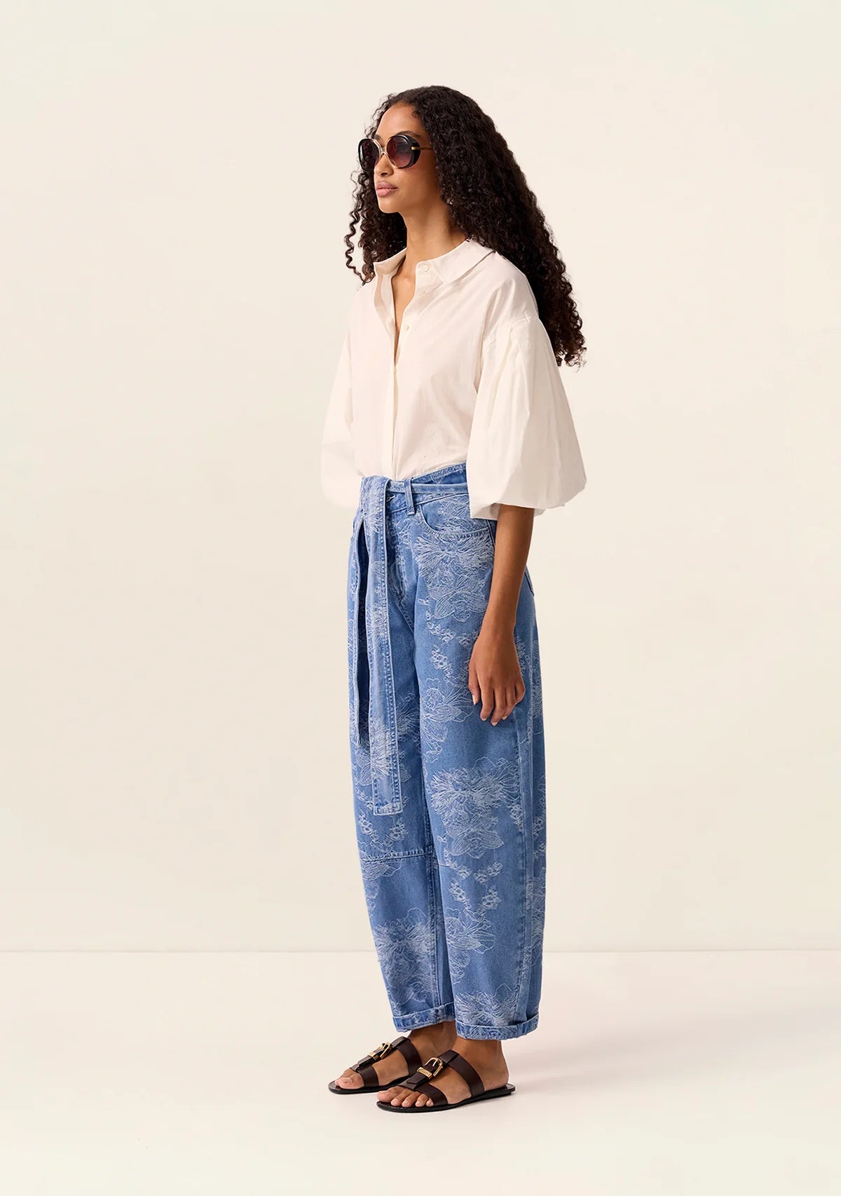 Mos the Label - Elodie Denim Barrel Pants