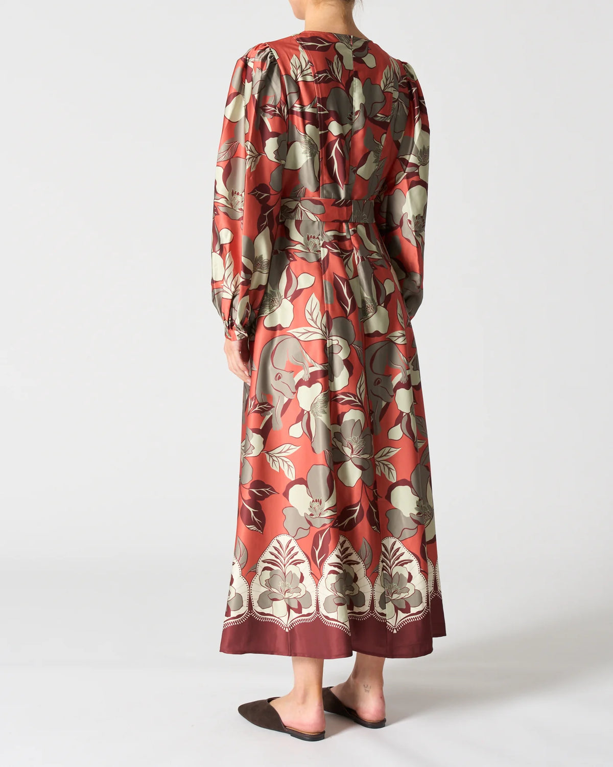 50% OFF - Paris Dress - Jaguar Jungle Orange