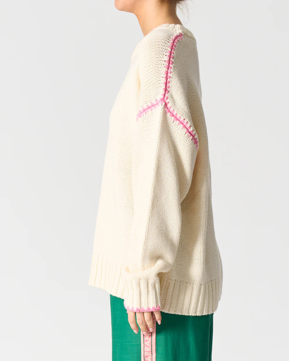 50% OFF - Walnut Melbourne - Pasadena Jumper | Cream
