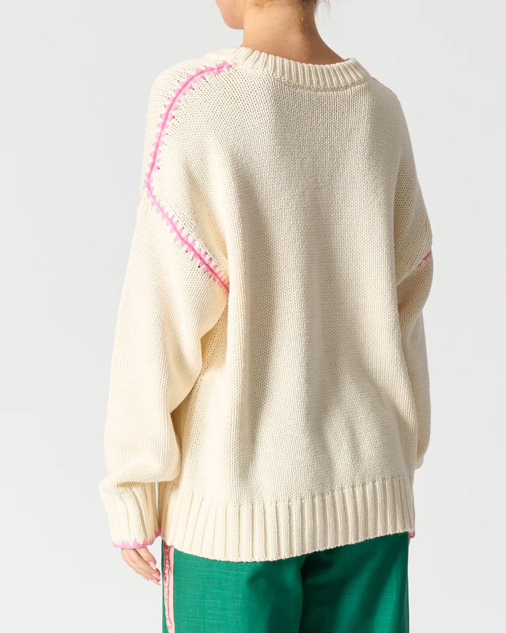 50% OFF - Walnut Melbourne - Pasadena Jumper | Cream