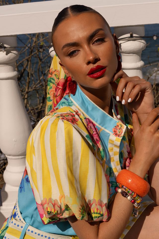 Mia Milani - Positano Maxi Dress - Lemon