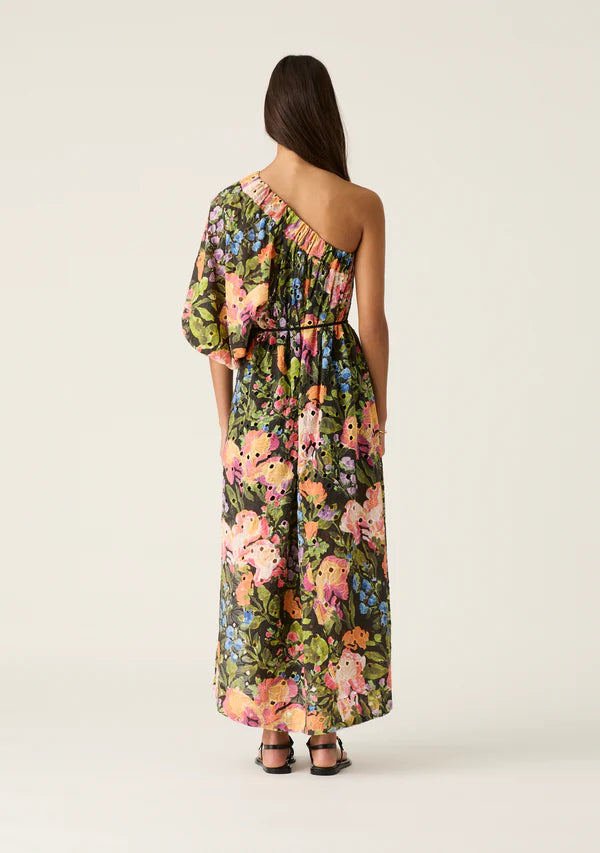 Mos the Label - Harper One Shoulder Dress -  Harper Print