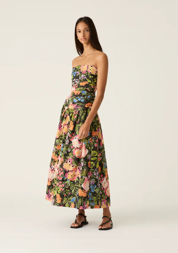 Mos the Label - Harper Strapless Dress - Harper Print