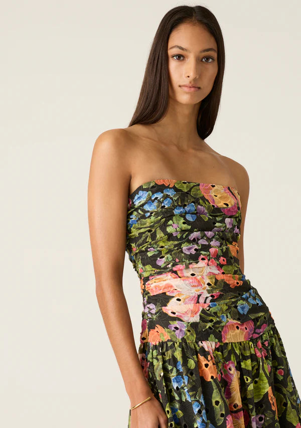 Mos the Label - Harper Strapless Dress - Harper Print