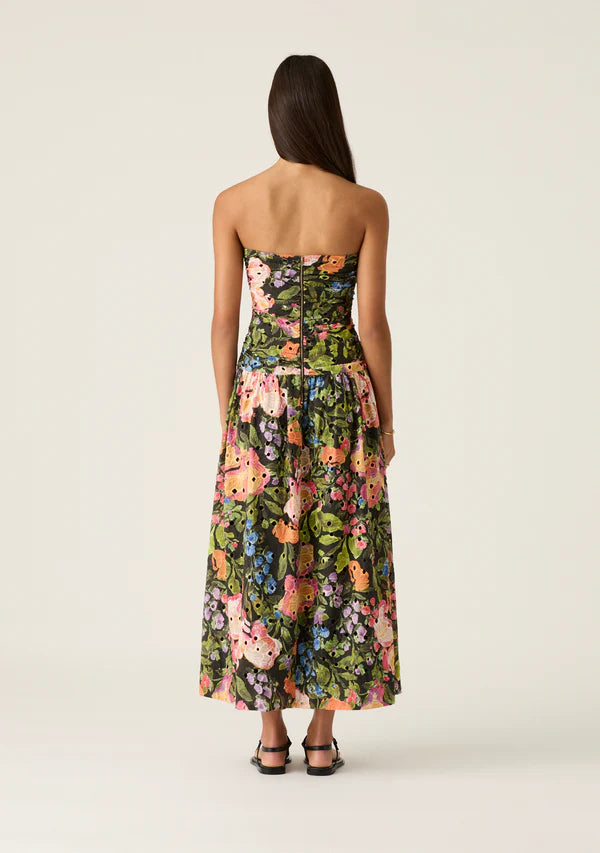 Mos the Label - Harper Strapless Dress - Harper Print