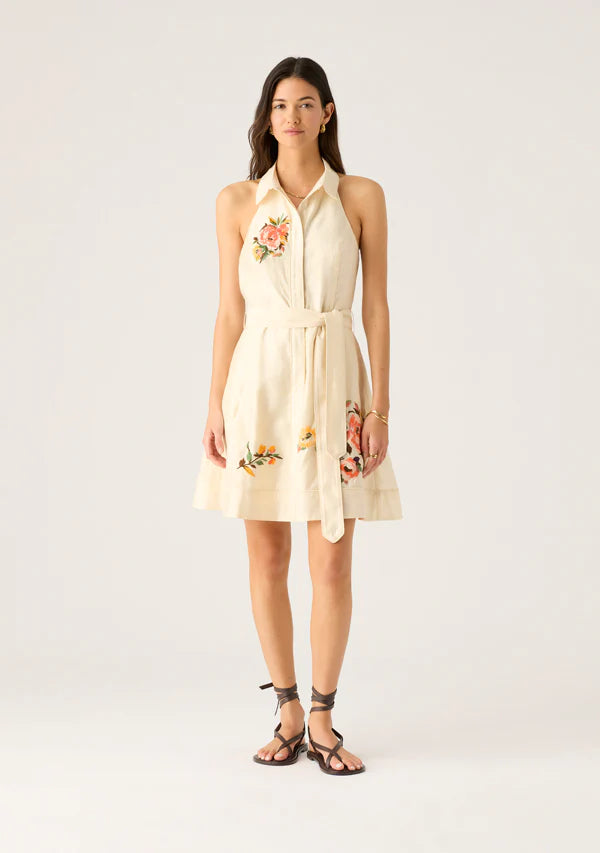 Mos - Soleil Mini Dress - Ivory