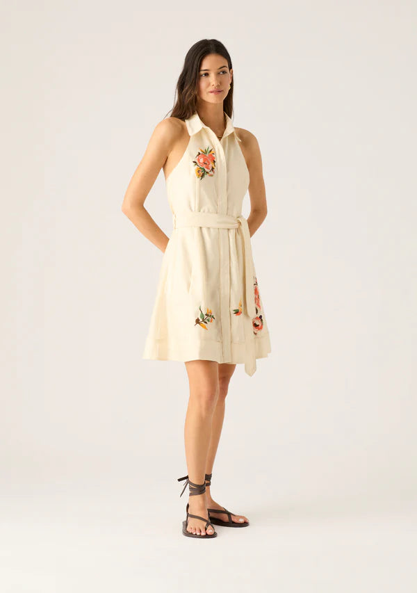 Mos - Soleil Mini Dress - Ivory
