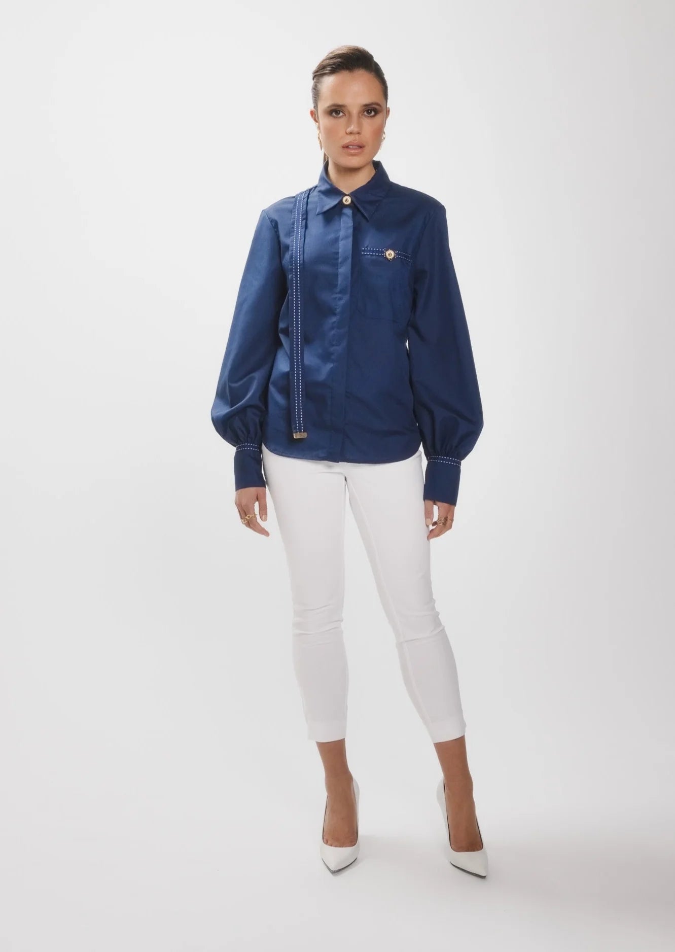 Realm Origin - Nautica Blouse - Navy