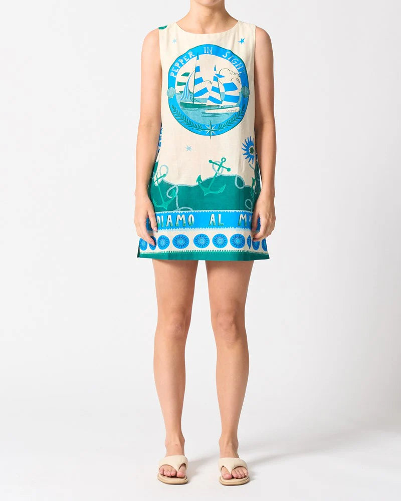 50% OFF - Walnut Melbourne - Tahiti Dress - Andiamo