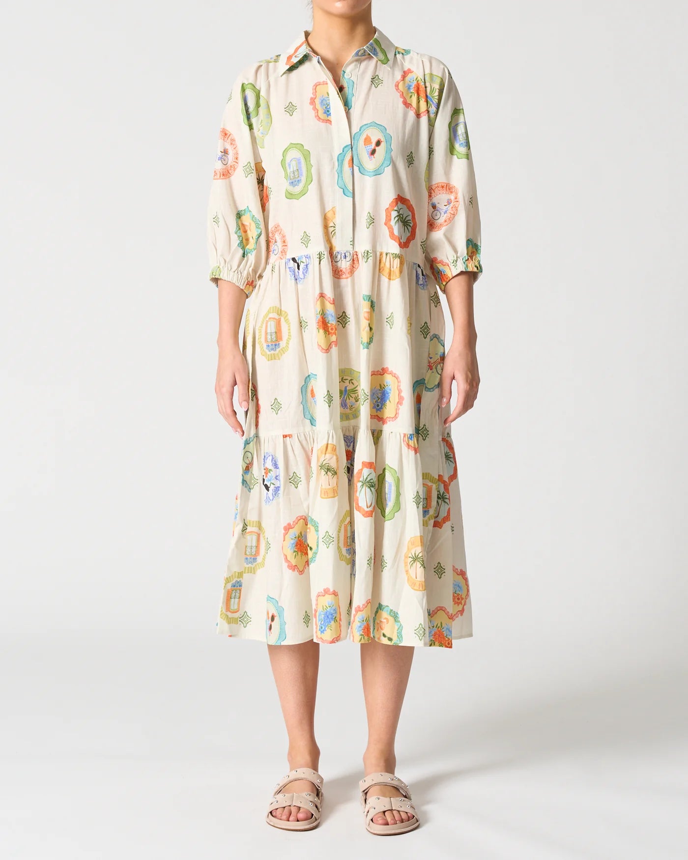 50% OFF - Tuscany Dress - Havana