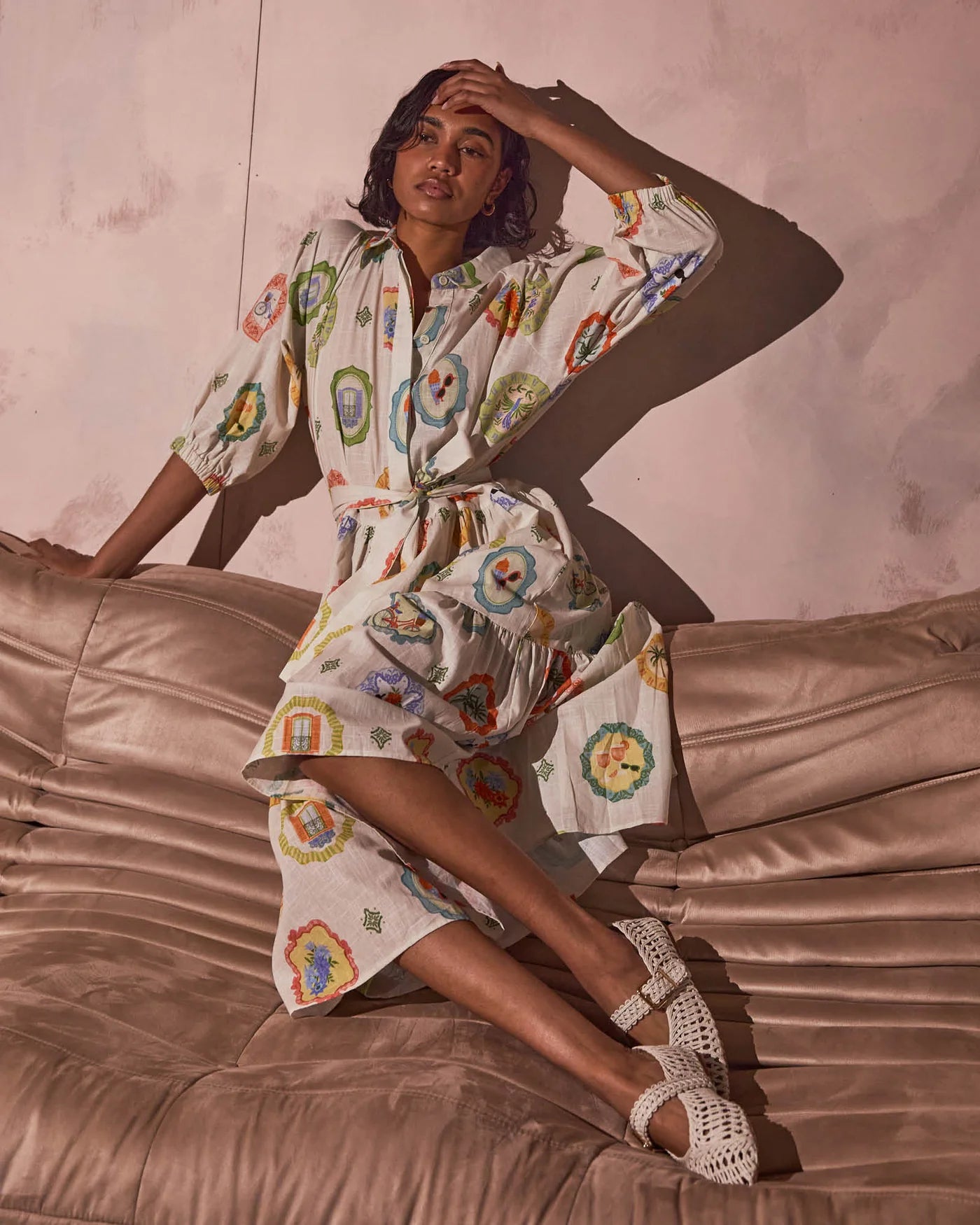 50% OFF - Tuscany Dress - Havana
