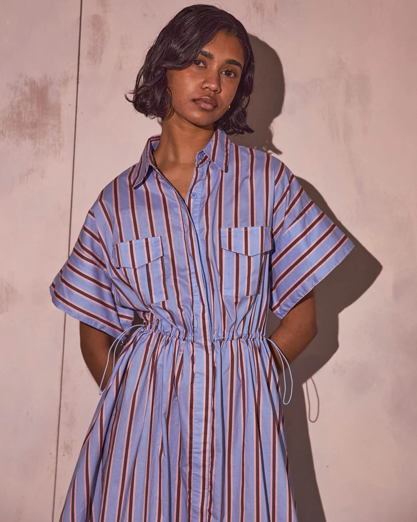 Walnut Melbourne - Santiago Dress - Vacay Stripe