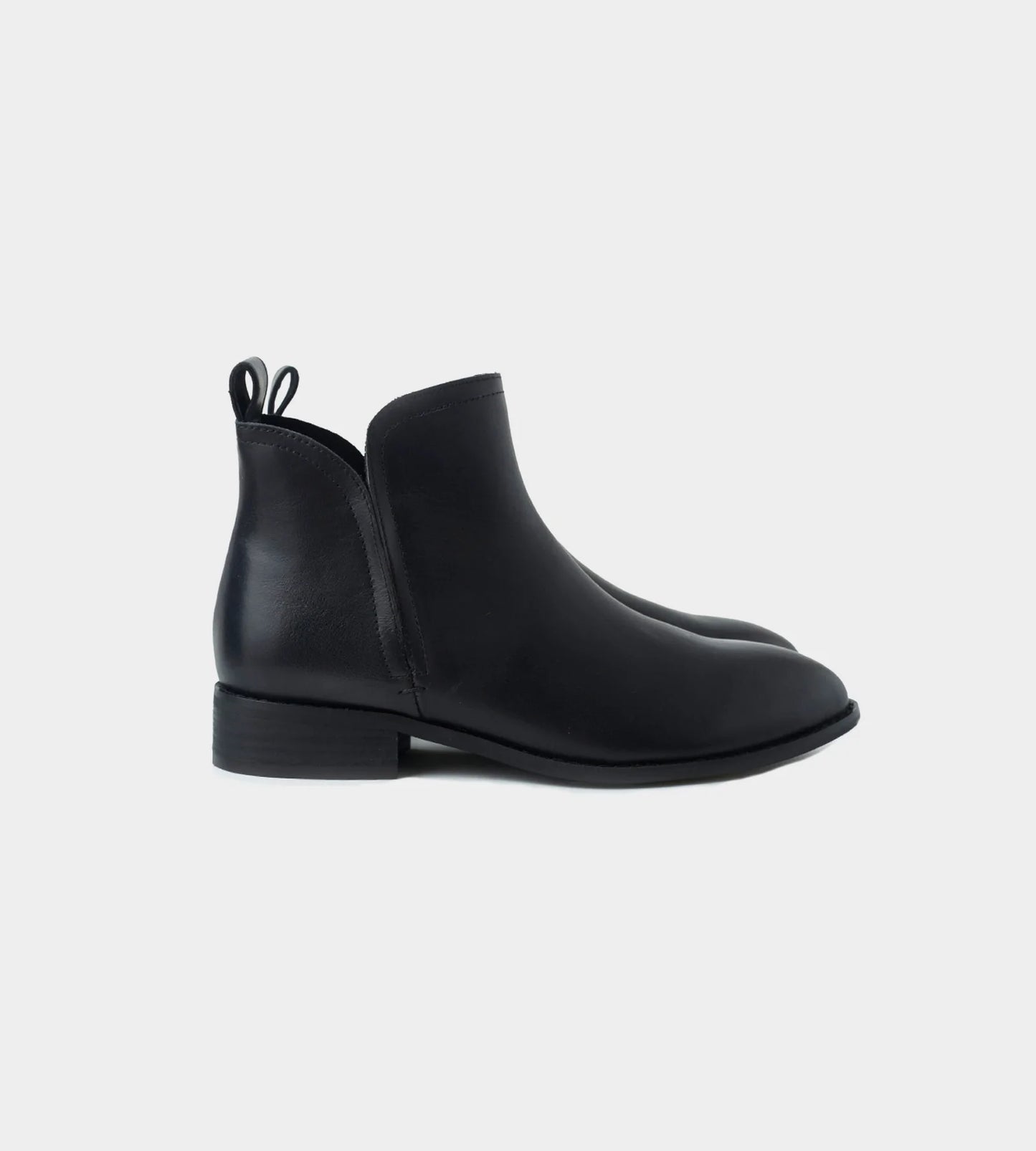 Walnut Melbourne - Douglas Leather Boot - Black