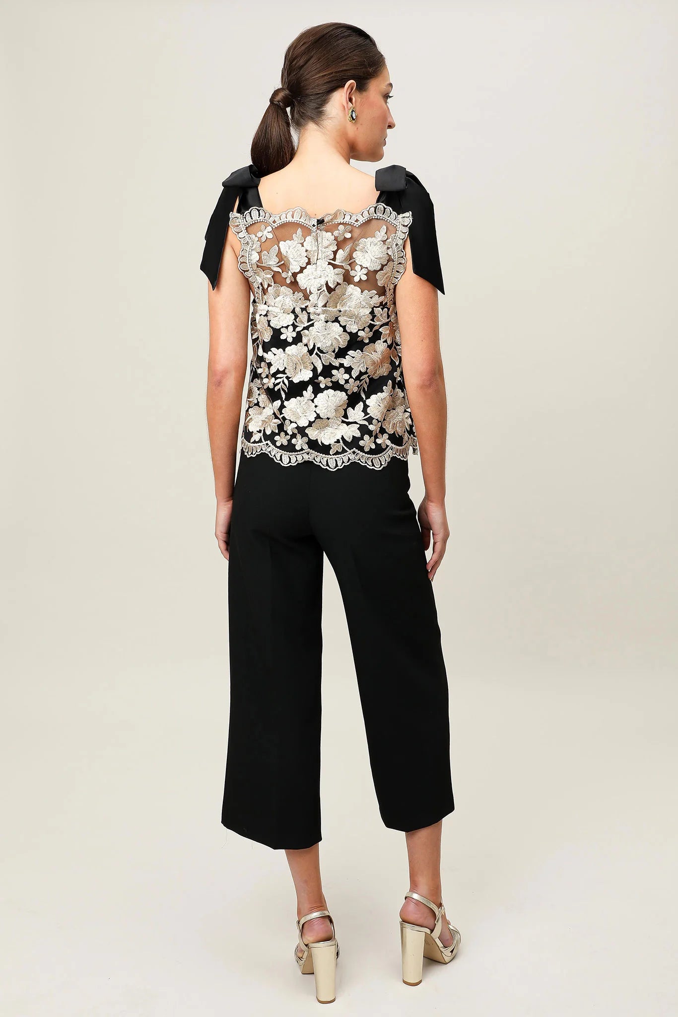 Realm Origin - Saint Ray Lace Top - Gold