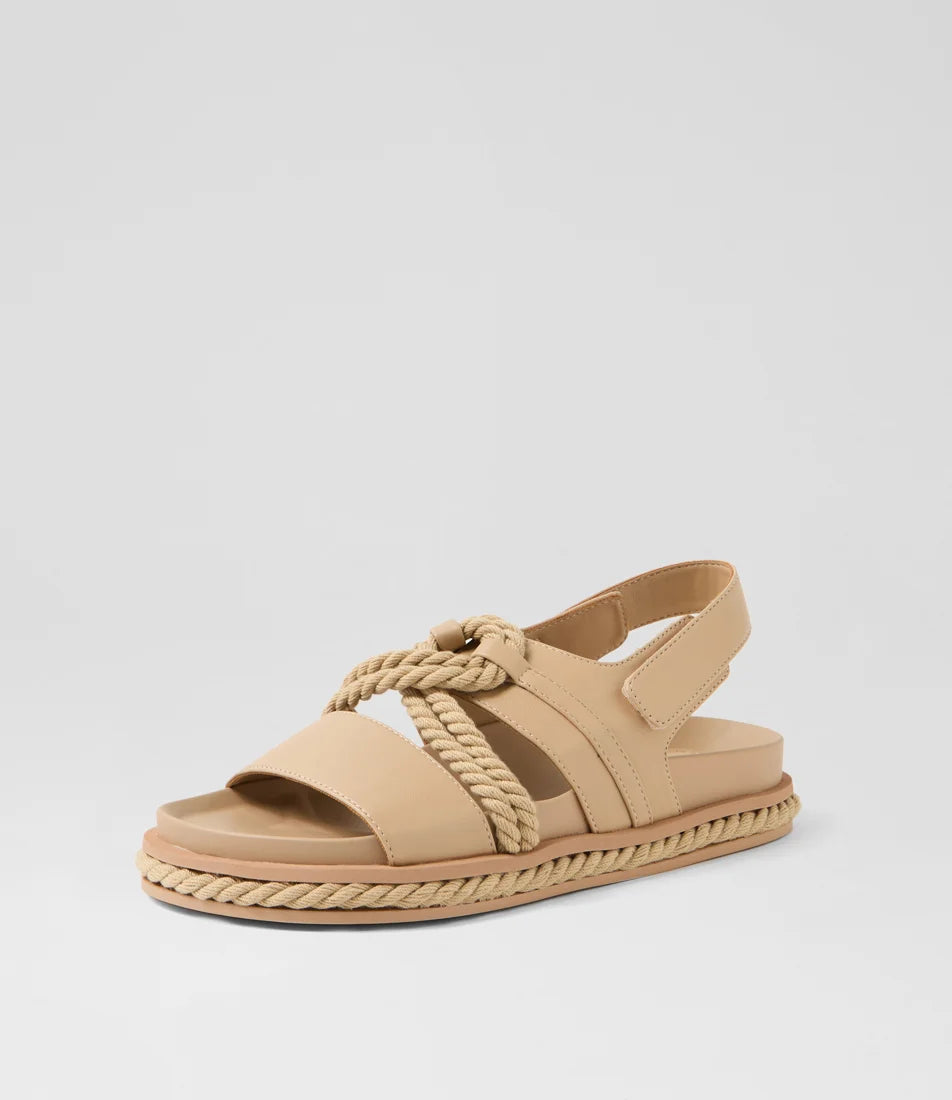 Walnut Melbourne - Luna Sandal - Oat