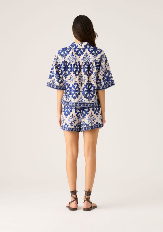 Mos - Mirella Shirt - Mirella Print