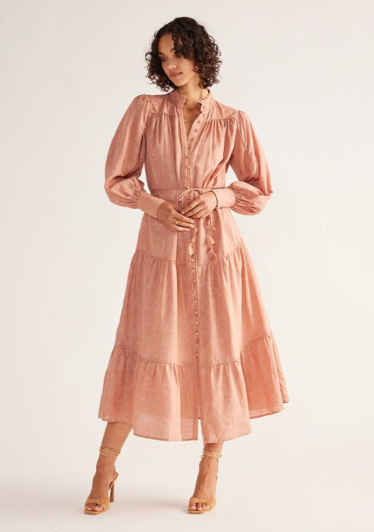 Ines Dress - Dusty Pink