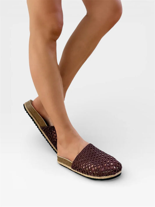 Alexi Mesh Slide - Chocolate