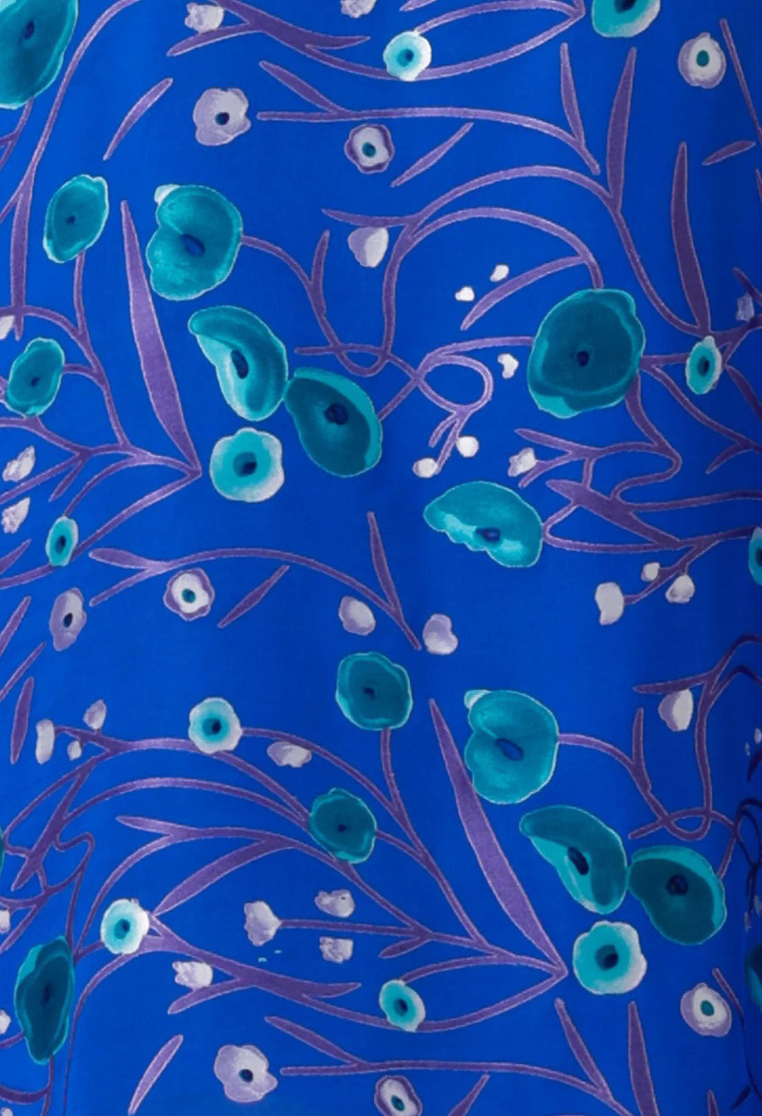 Sacha Drake - Bowerbird Wrap Dress - Periwinkle Poppy