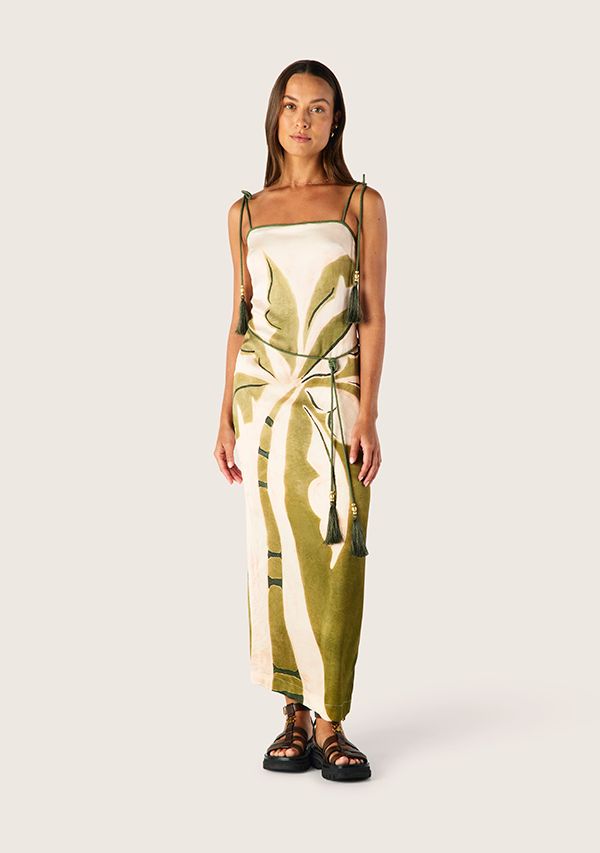 Mos the Label - Lorena Midi Dress - Lorena Print