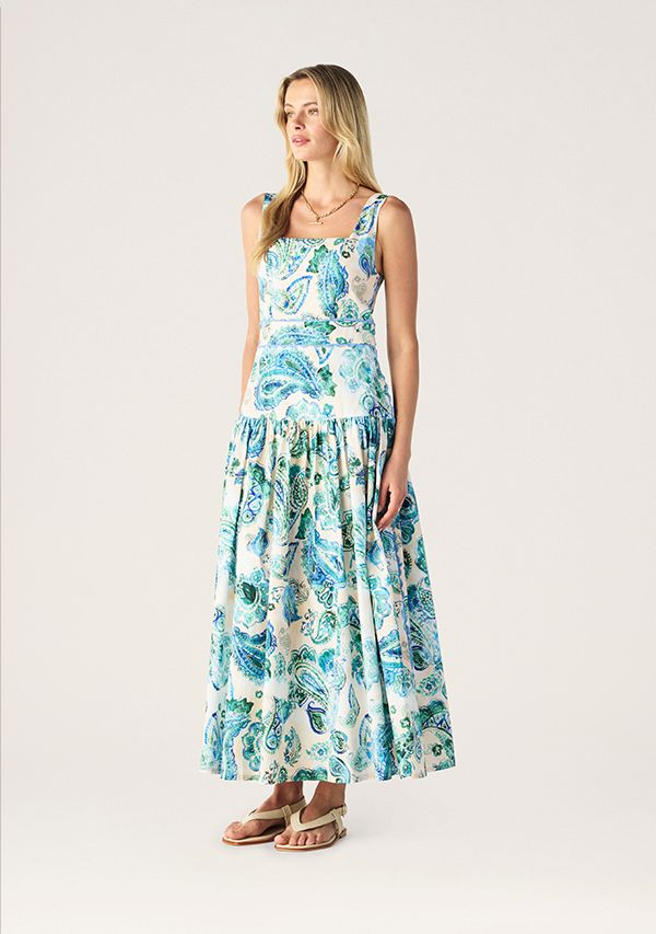Mos the Label - Opaline Print Maxi Dress - Opaline Print